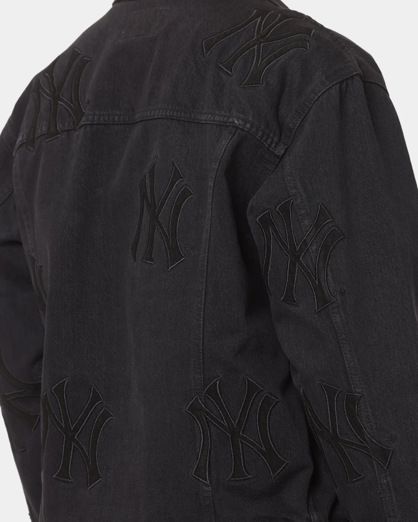 Supreme Supreme X New York Denim Trucker Jacket Washed Black