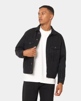 Supreme Supreme X New York Denim Trucker Jacket Washed Black