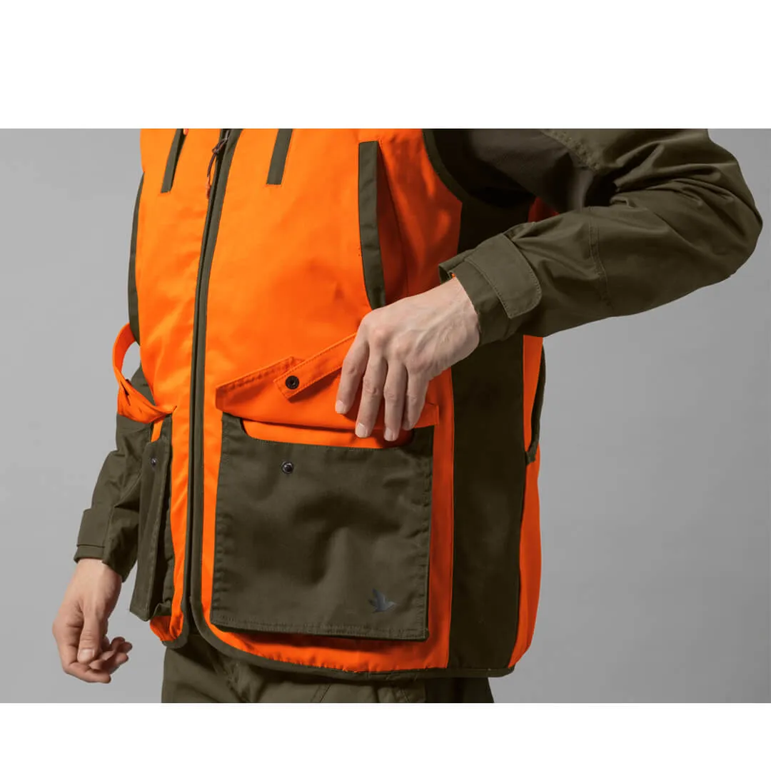 Travo Waistcoat - Hi-Vis Orange by Seeland