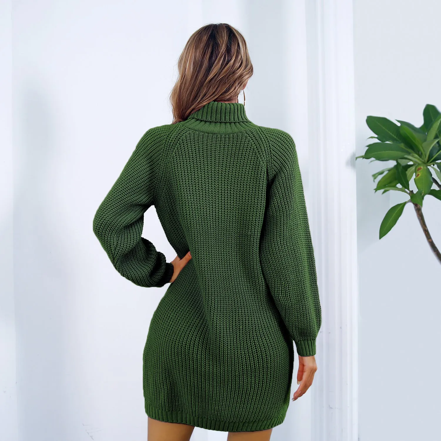 Turn Up The Chill Sweater Dress