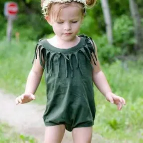 Unisex Baby Sleeveless Summer Romper