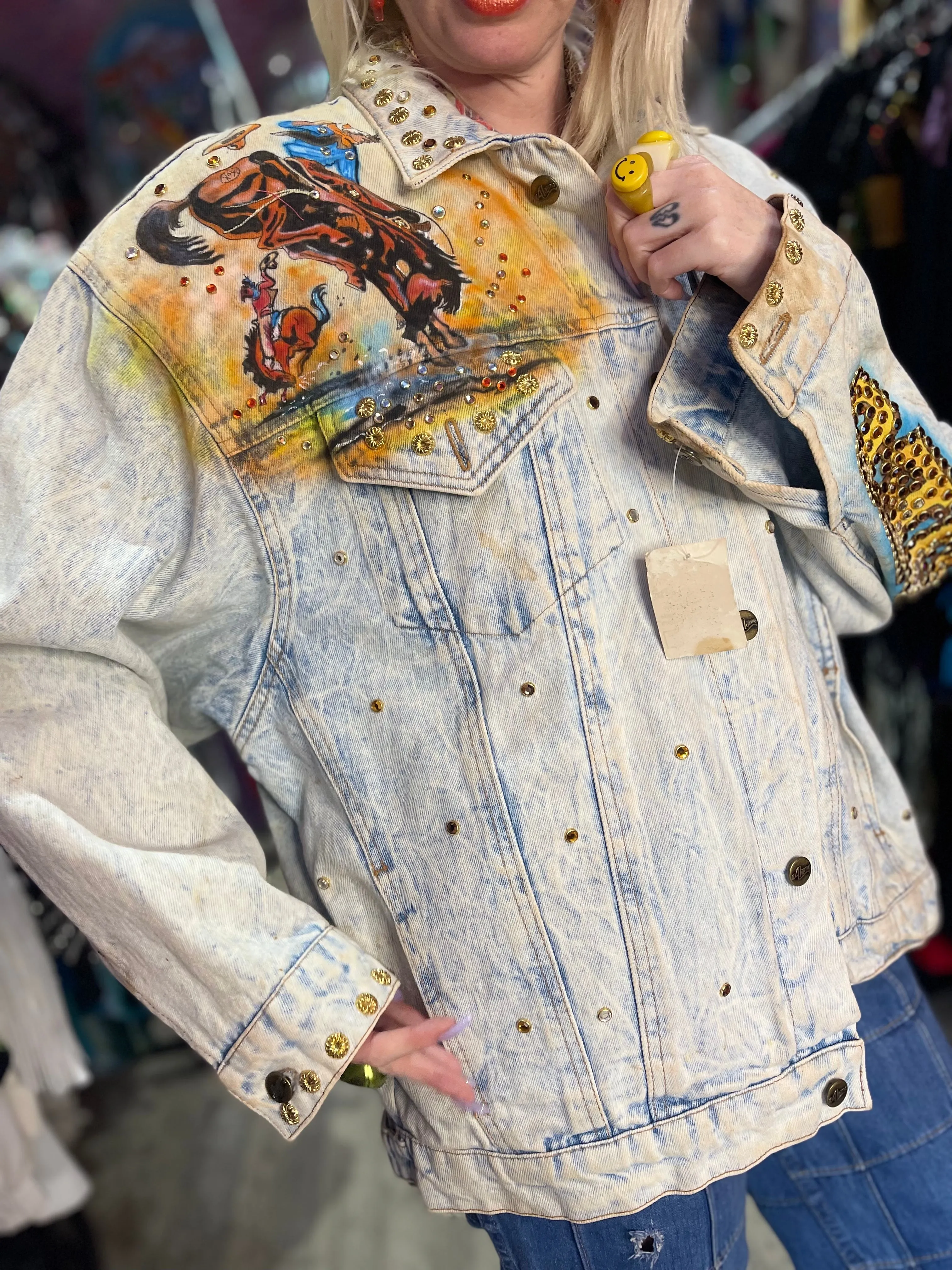 Vintage 1988 Rodeo Jean Jacket