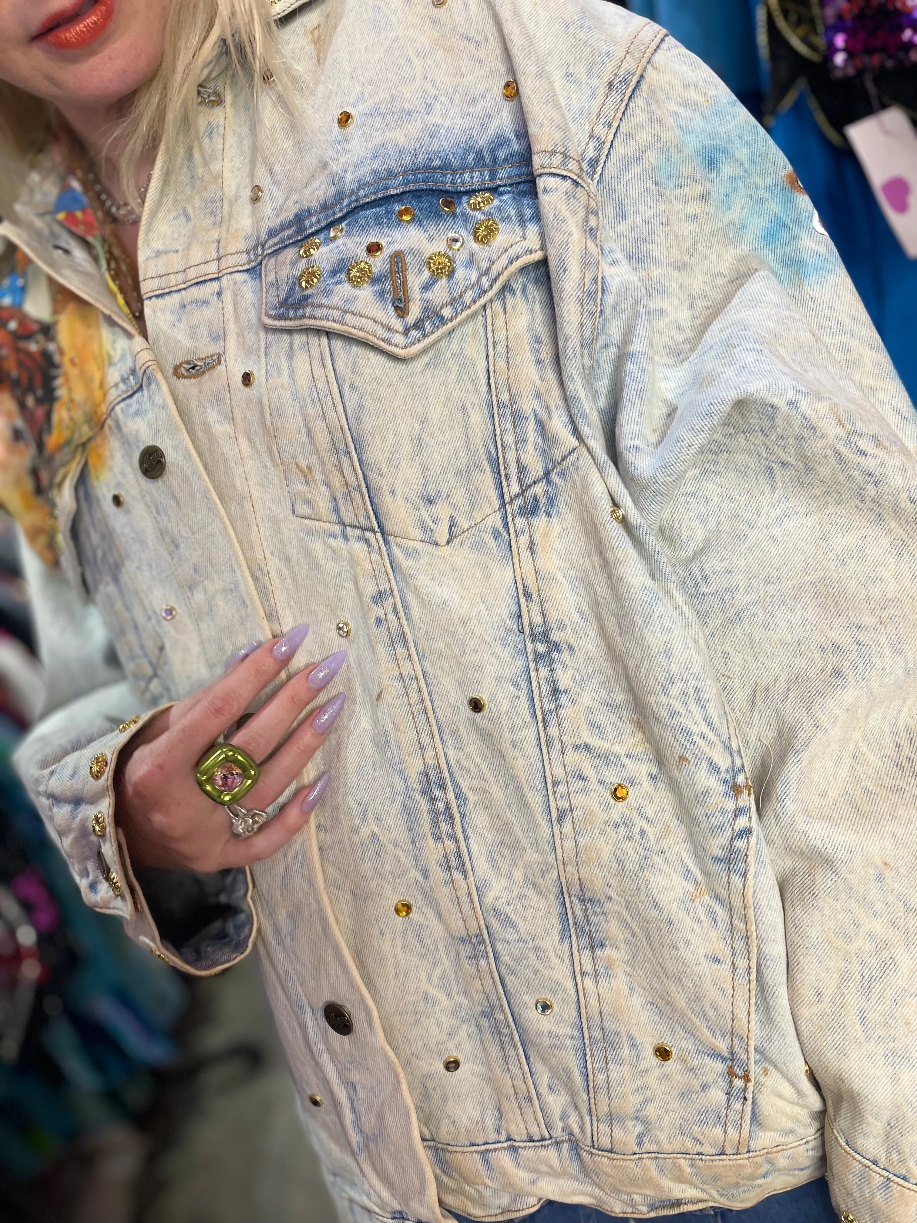 Vintage 1988 Rodeo Jean Jacket