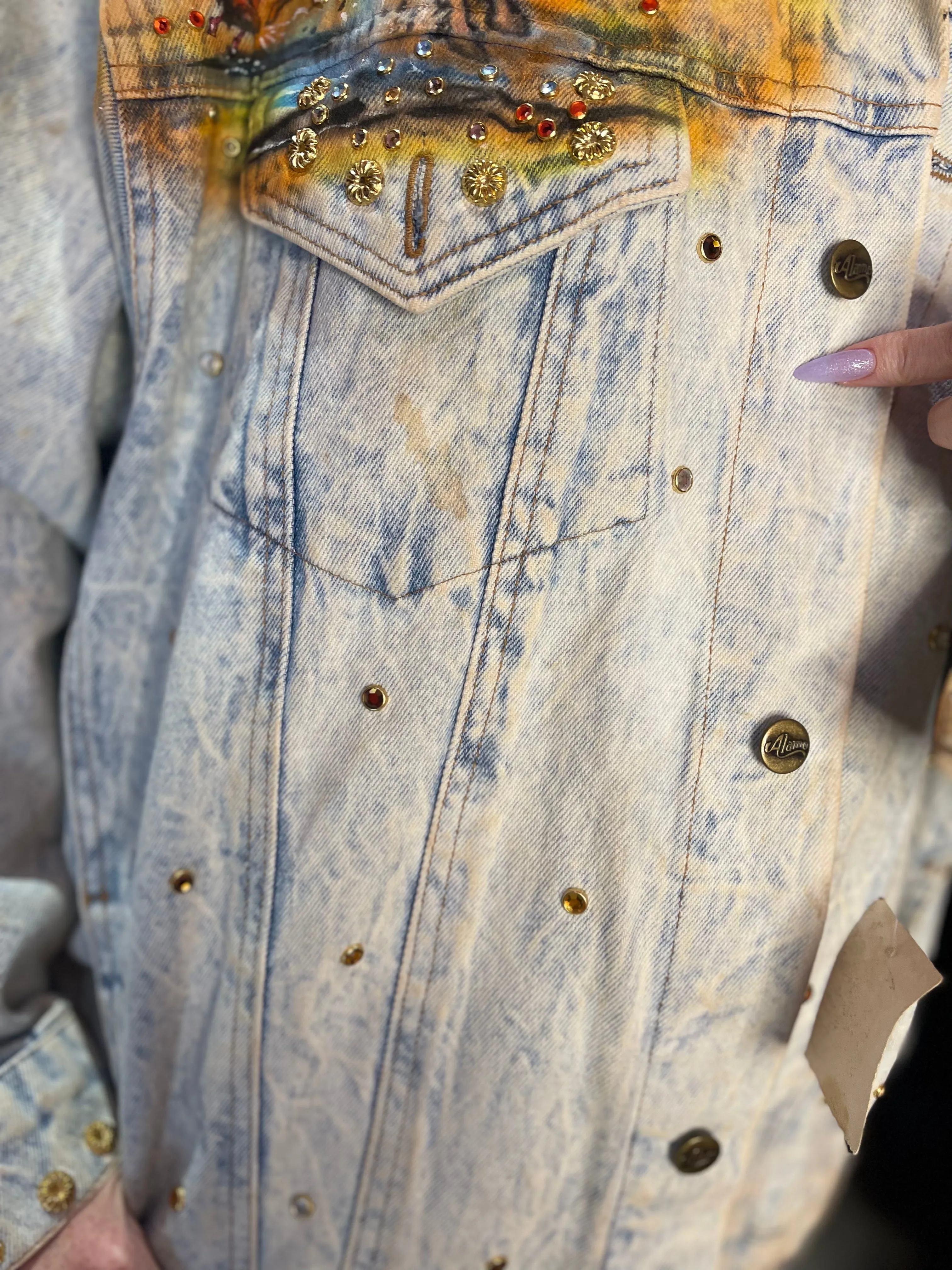 Vintage 1988 Rodeo Jean Jacket