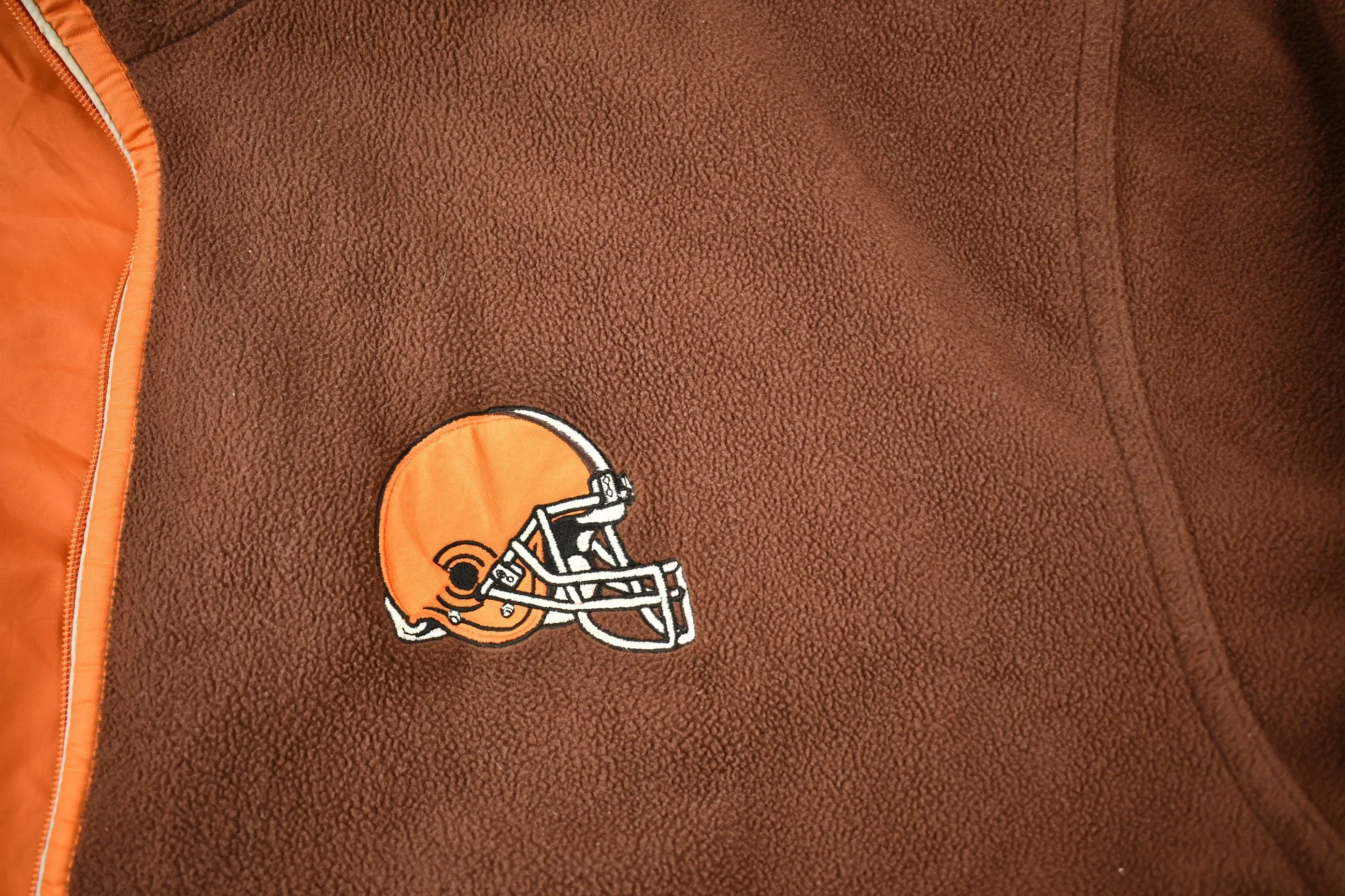 Vintage 1990s Cleveland Browns NFL Pro Player Reversible Jacket