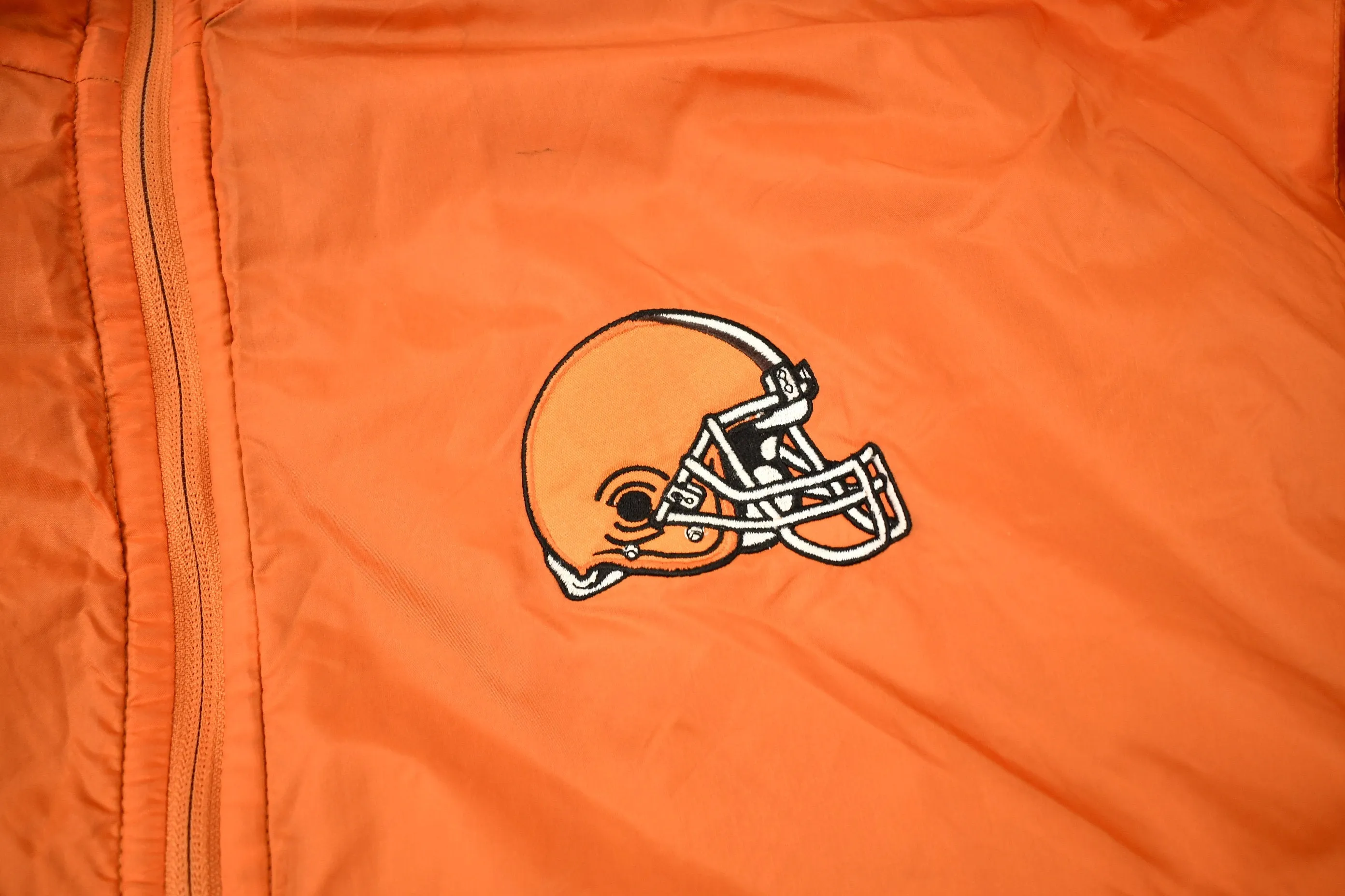 Vintage 1990s Cleveland Browns NFL Pro Player Reversible Jacket