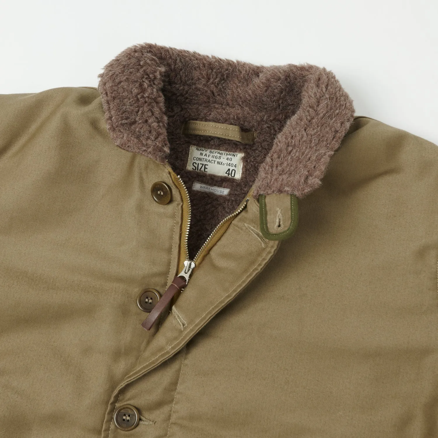 Warehouse & Co 2181 N1 Winter Jacket - Khaki