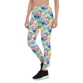 Watercolor Eagle Leggings