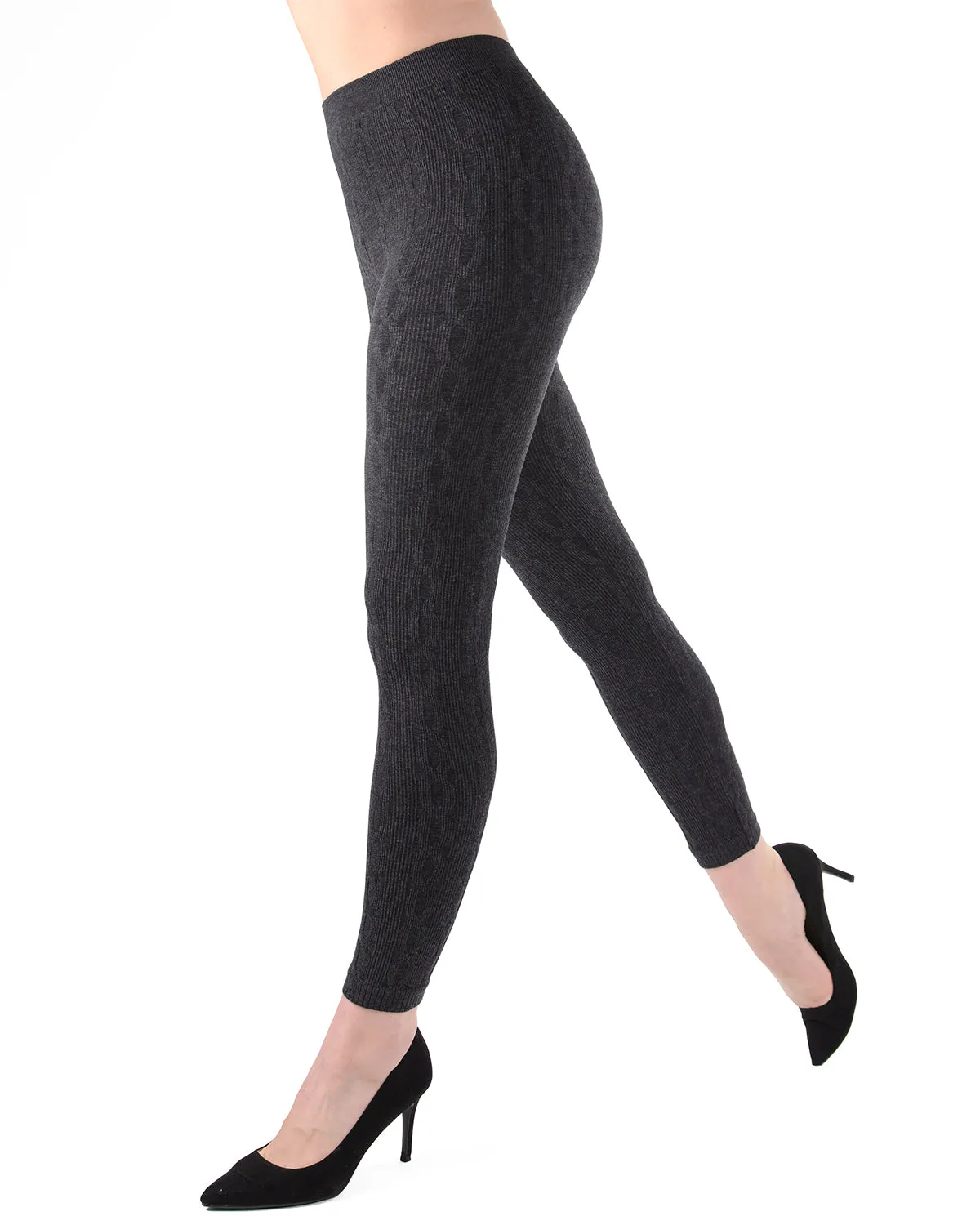 Women's 3D Cable Shaping Leggings