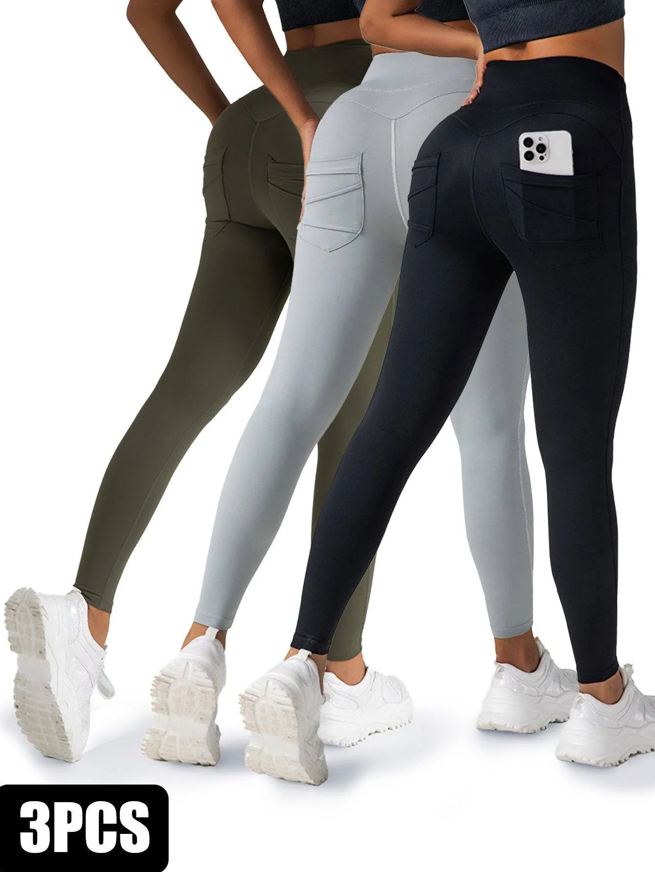 Women's Yoga Leggings (3 Pack)